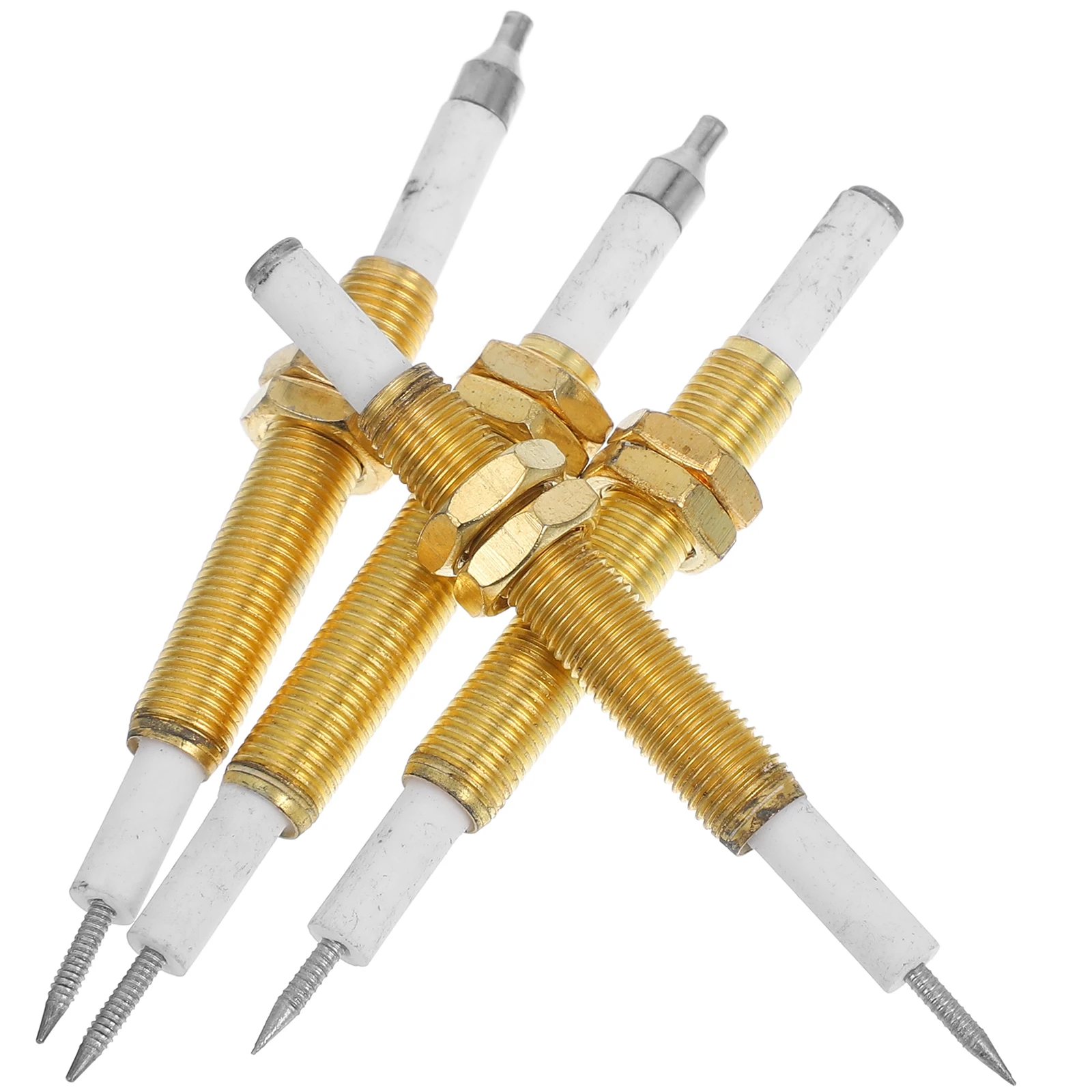 

2 Sets Ignition Needle Sensor Needle Universal Gas Stove Burners Adjustable Height Sealing Repeatability Embedded Design Grill