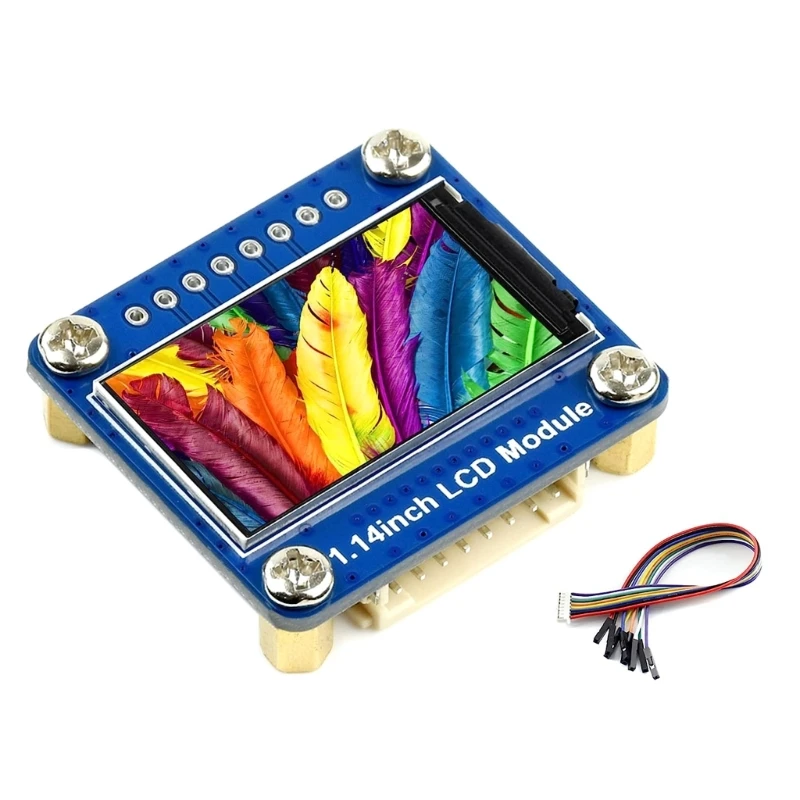 

1,14-дюймовые ЖК-модули IPS-экран ST7789 Привод 240x135 Разрешение SPI для RaspberryPi 3,3 В/5 В Напряжение 896C