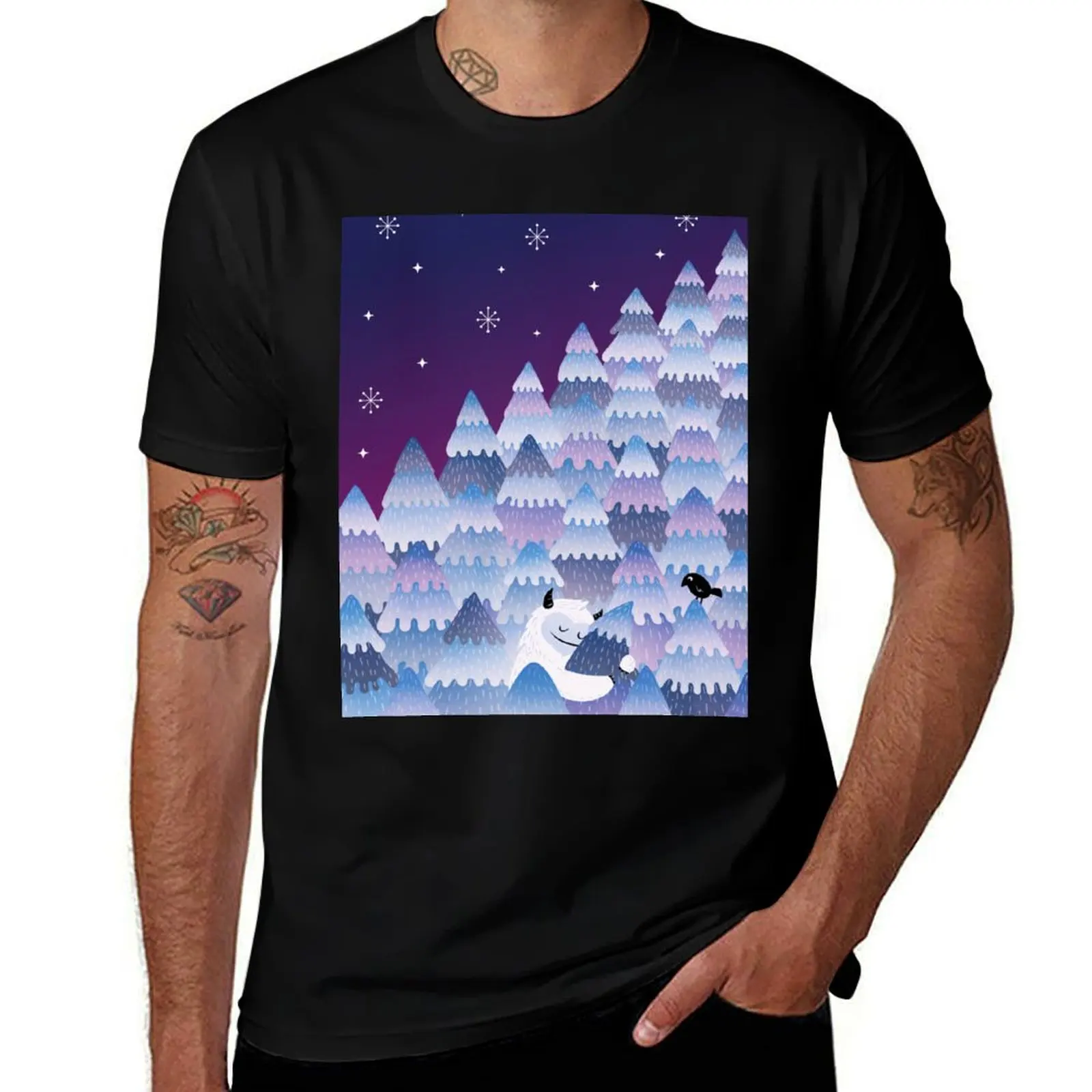 Tree Hugger (Night version) T-Shirt Quick Dry Sports Short Sleeve Tee T-Shirt