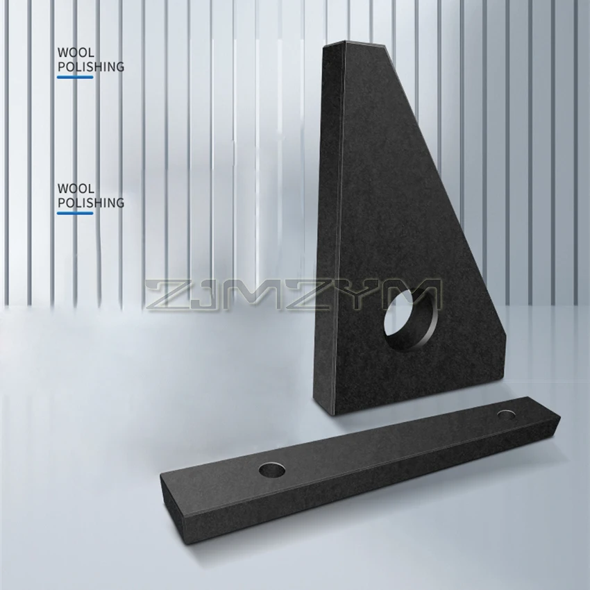 Marble Ruler Gauge Granite Parallel Ruler Marble Flat Ruler Right Angle Ruler 00 Grade High Precision Granite Parallel Ruler