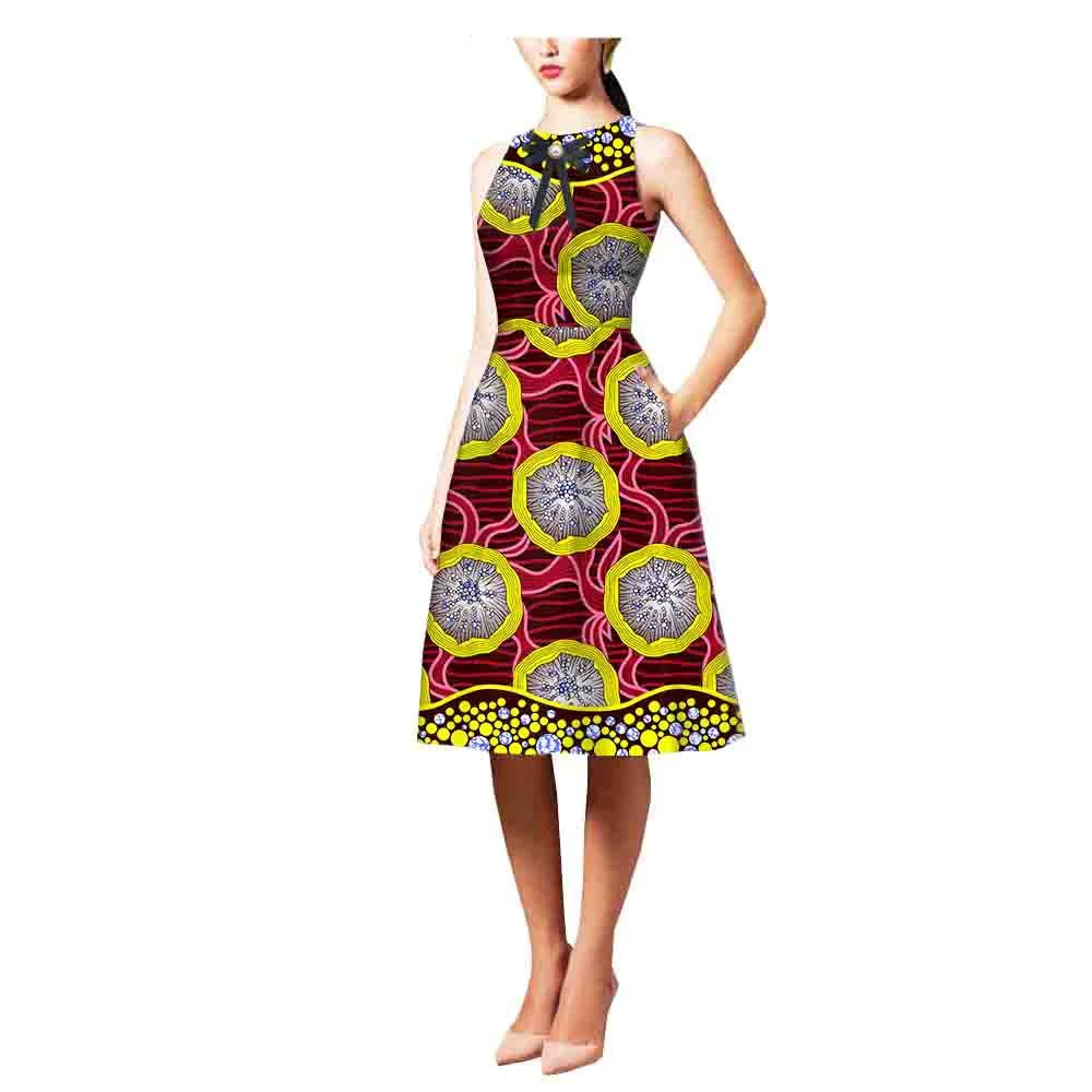 Sale African Mini Dresses for Women African Clothing Robe Africaine Bazin Riche Maxi Dress for Sexy Lady Fashion Party Outfits