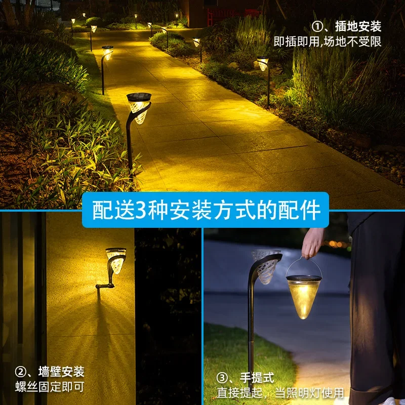 New solar lamp villa garden decoration induction garden home outdoor landscape lawn lights