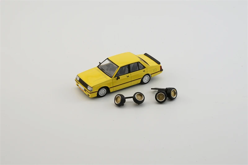 BMC 1:64 Lancer EX2000 Turbo Yellow LHD Diecast Model Car