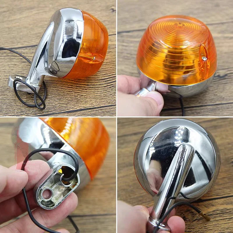 Motorcycle Turning Lights for Loncin Lifan Jialing Dayun Dayang Super Cub 70cc C70 JH70 JL70 DY90 CD70 Motorbike Signal Winkers