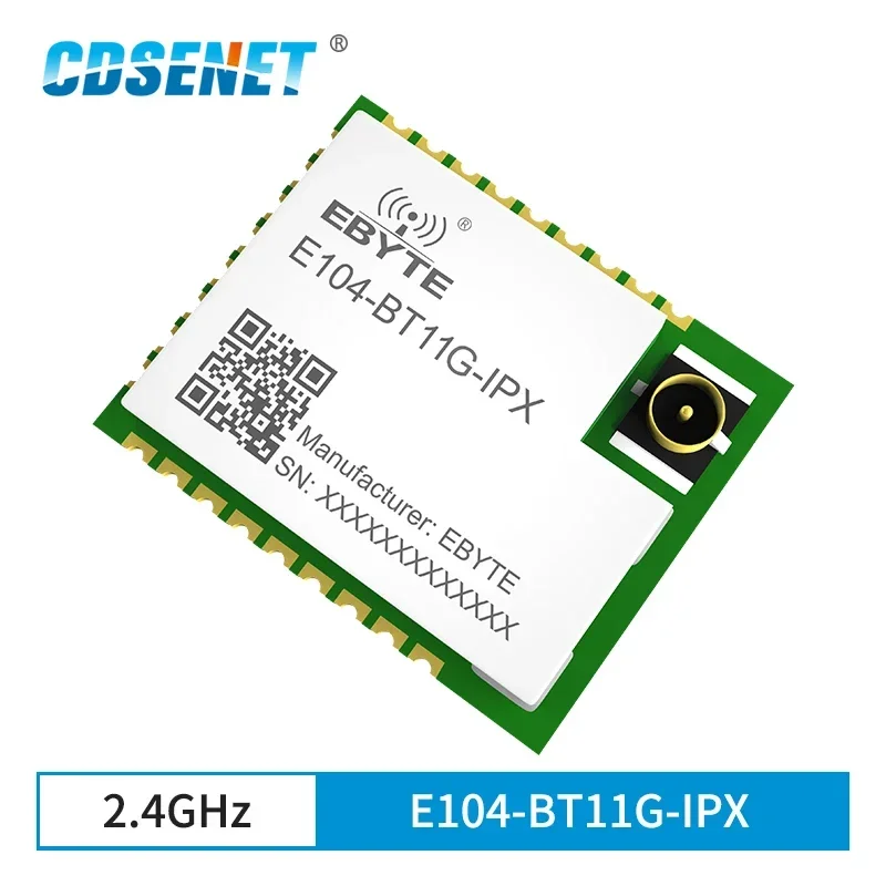 EFR32 BLE 2.4GHz Blutooth Module Mesh Networking 20dBm Ad Hoc E104-BT11G-IPX Smart Home Wireless Transceiver Reciever Module