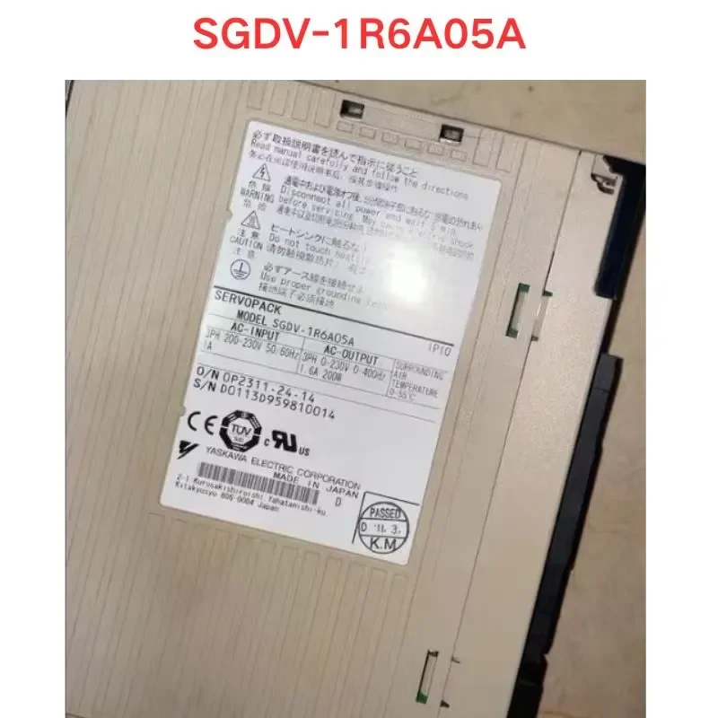 OEM disassembled parts SGDV-1R6A05A driver Functional test OK Fast delivery