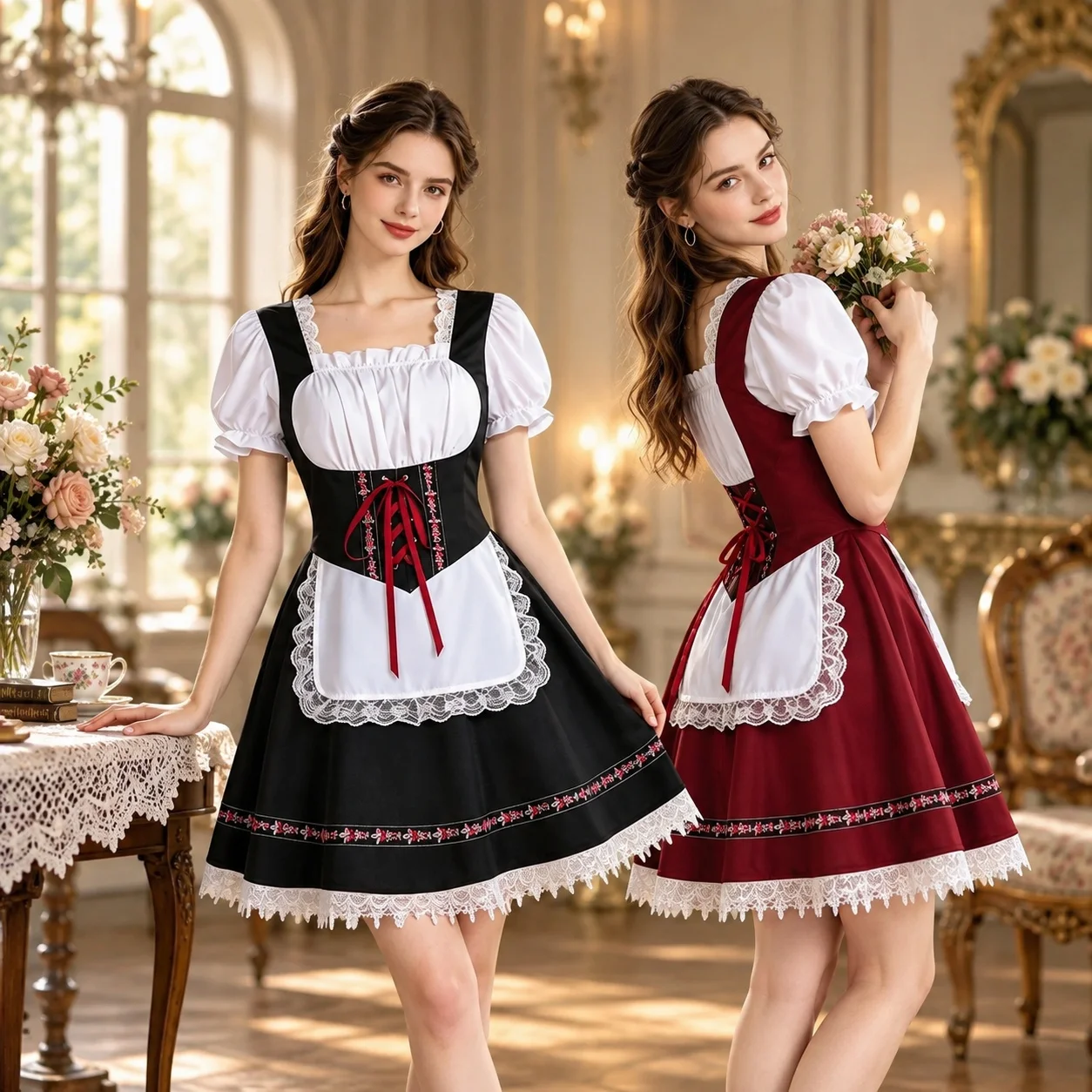 Stage Performance Fantasy Theme Dress Casual with General Stage Wear European Fantasy Spring for Men and Women