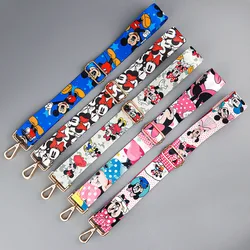 Cartoon Mouse Bag Strap para mulher, correias coloridas para Crossbody Messenger, acessórios para bolsa de ombro, cintos ajustáveis