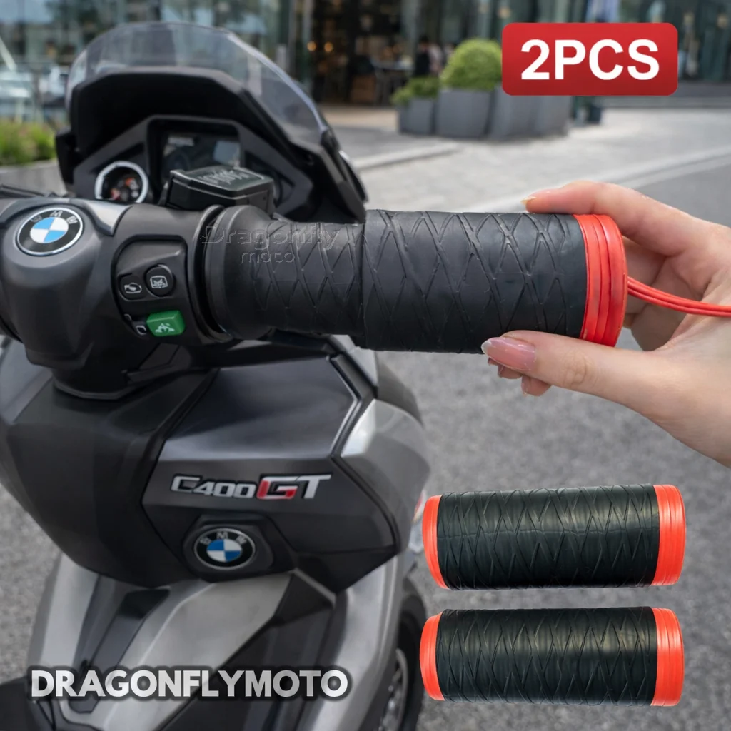 

Motorcycle Silicone Handlebar Cover For Bmw C400gt C400x C400 Gt C400 X Self Shrinking Non-Slip Motorcycles Grip Covers Sleeve