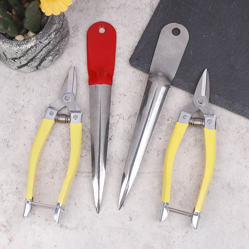 1Set Stainless Steel Hamper Weaving Tools Wicker Repair Furniture Repairing Pick Chair Cane Supplies DIY Rattan Weaving Tool