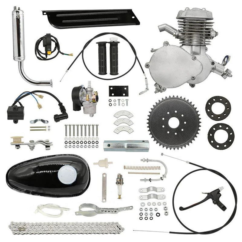 80cc 2 stroke engine bicycle engine kit motor para bicicleta silnik spalinowy do roweru kit de motor para bicicleta  엔진