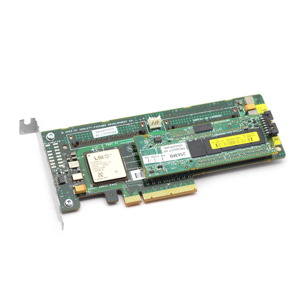 Tarjeta de matriz inteligente Original para HP, placa de expansión de controlador Raid P400, 256MB, 504022-001, DL380G5, DL380, G5