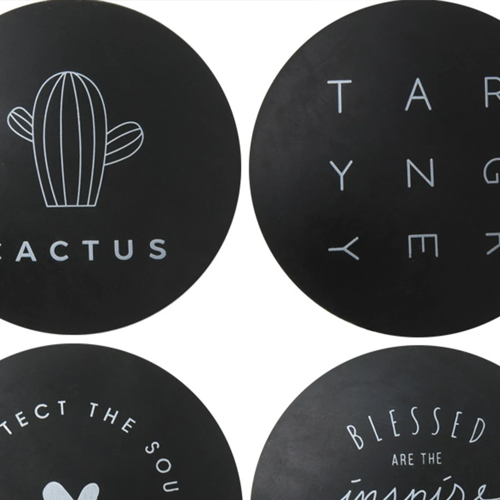 

4pcs Door Knob Wall Bumper Guard Thickened Self Adhesive Anti Collision Pads Door Handle Protectors Noise Dampening For