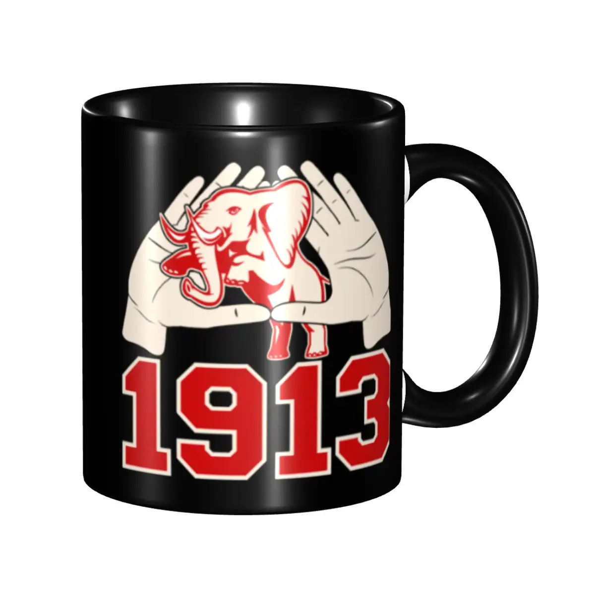 Delta Sigma Theta Sorority 1913 Kaffeetassen DIY personalisierte Keramiktasse, kreatives Geschenk