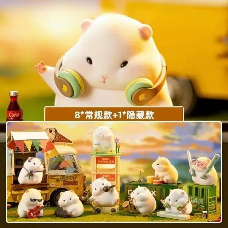 

Серия «Кларк-группа хомяков», слепая коробка, креативное лечение, мультяшная аниме-кукла, игрушечная модель, изысканные настольные украшения, идеальные подарки