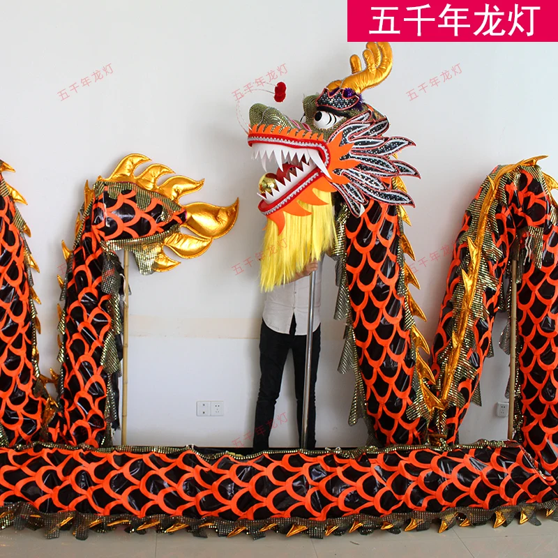中国の公演衣装LEDライオン獅子舞龍と獅子舞中国の民俗文化