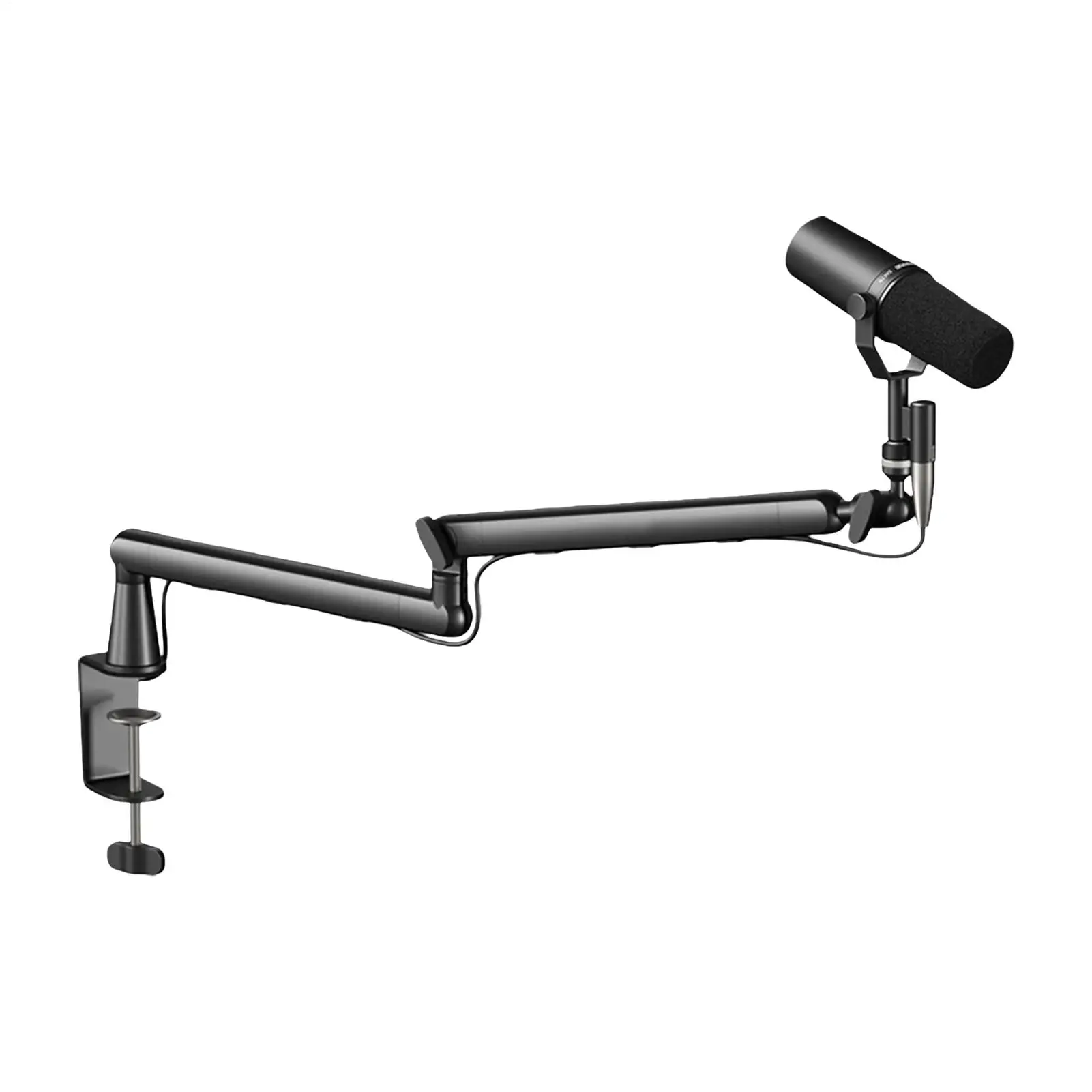 

Рука стрелы Регулируемый амортизирующий держатель Стрела Рука микрофона для пения Студия Музыка Компьютер Настольный компьютер Содержание Подкастинг