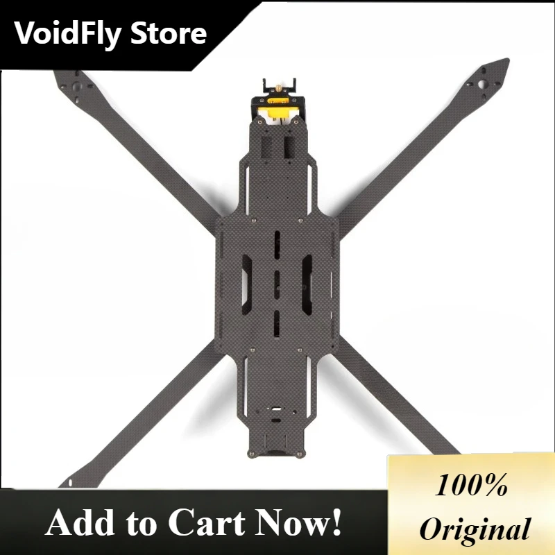 VoidFly Fiber optic machine 13 inch/15 inch carbon fiber rack racing all carbon FPV rack Frame