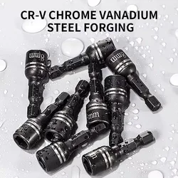 8mm Deep Air Impact Socket For Torque Wrench Auto Repair Tools Ratchet Multifunction Chrome Vanadium Steel Reducer Sleeve Wrench