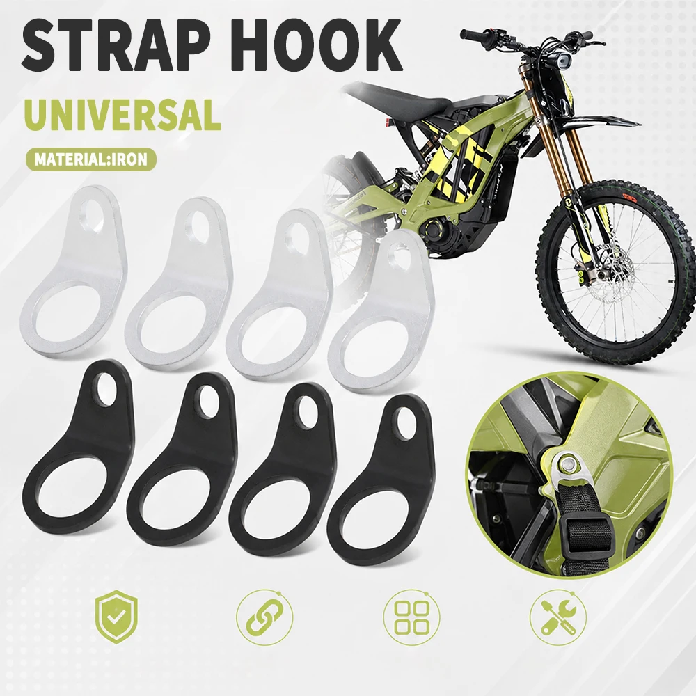 Universal Anchors Hooks Tool Iron Hooks Kit Motorcycle Accessories For Surron Honda KTM Yamaha CRF XC EXC 85 125 250 Dirt Bike