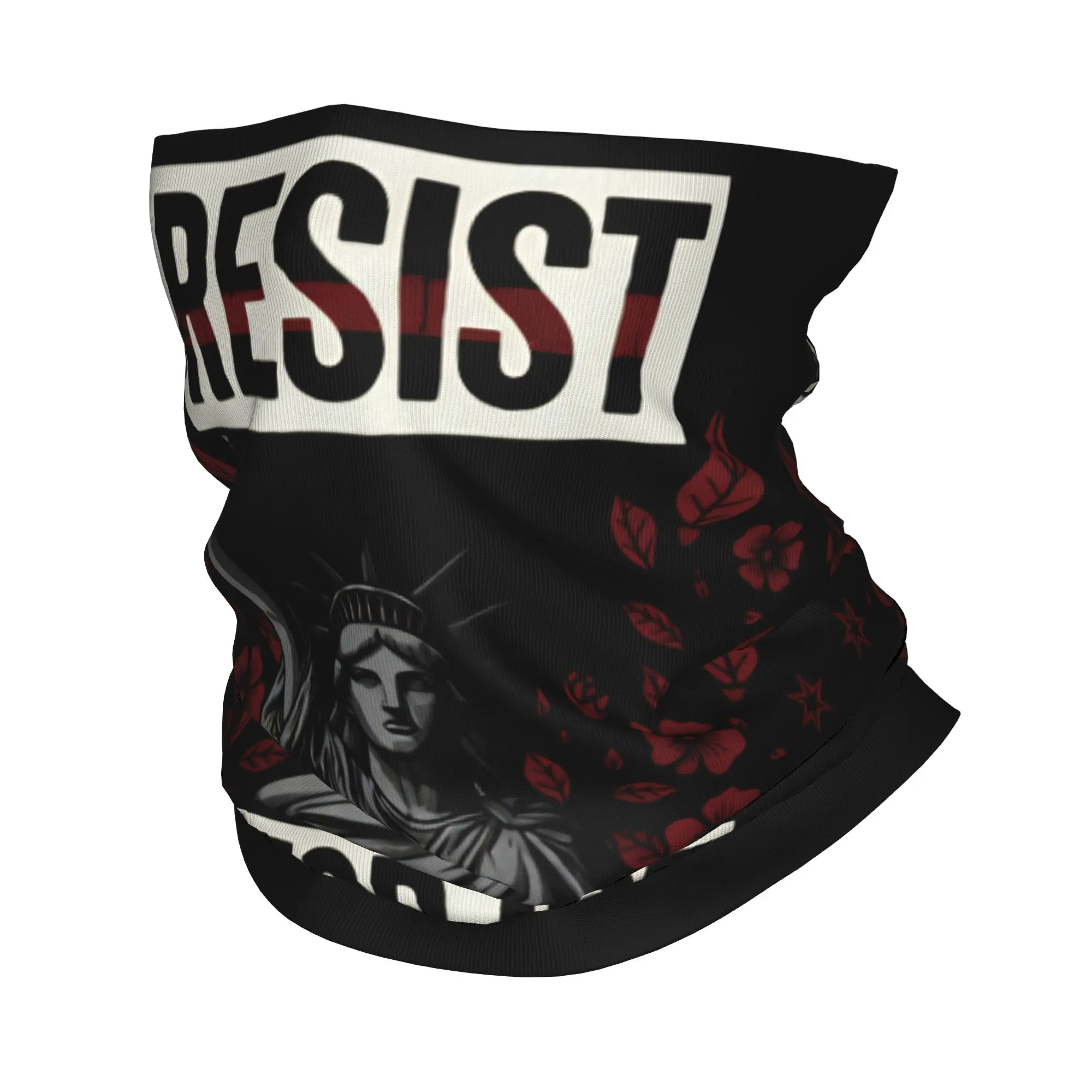 Men ice Out  Anti Ice Minneapolis Abolish Ice Bandana Merch Neck Cover Printed  Face Scarf Warm Balaclava For Cycling Washable