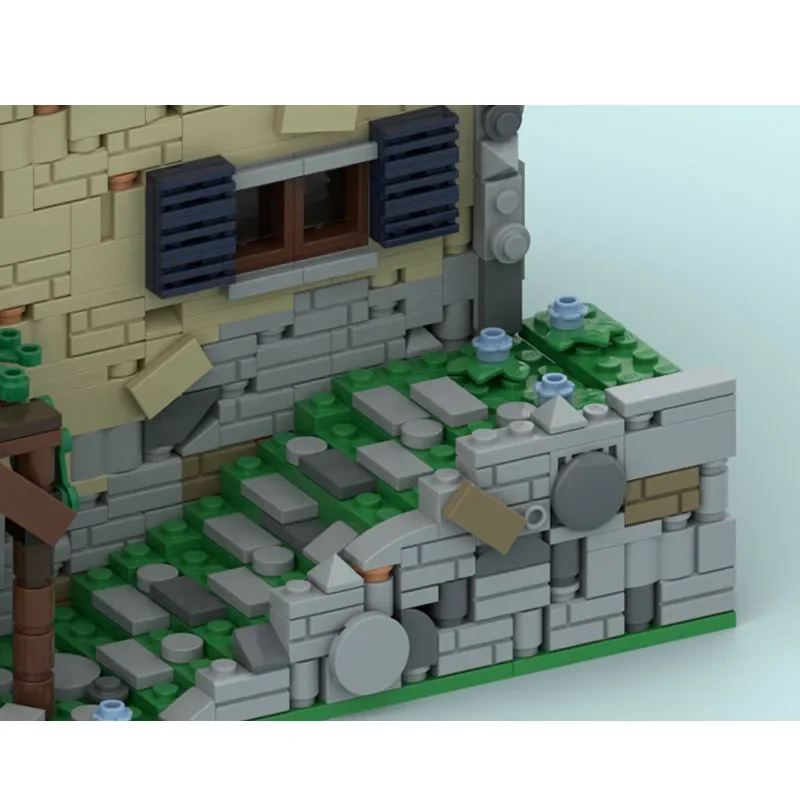 1648 sztuk modułowy Link's House klocki do budowy urodziny boże narodzenie montaż zabawka z klocków prezent dekoracja MOC- 129936