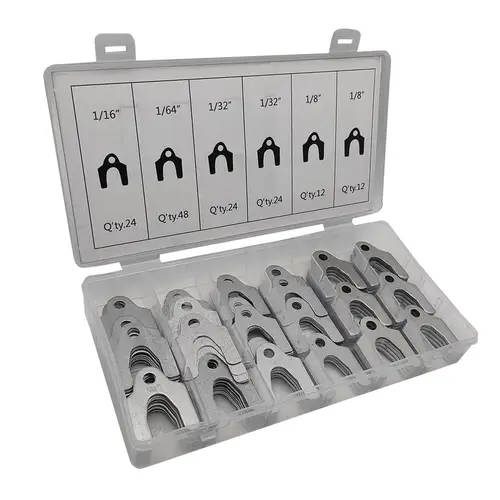 Imagen 2 del producto Juego surtido de cuñas de alineación automática 144 con caja de almacenamiento para ajustar piezas del cuerpo alineación de Camber