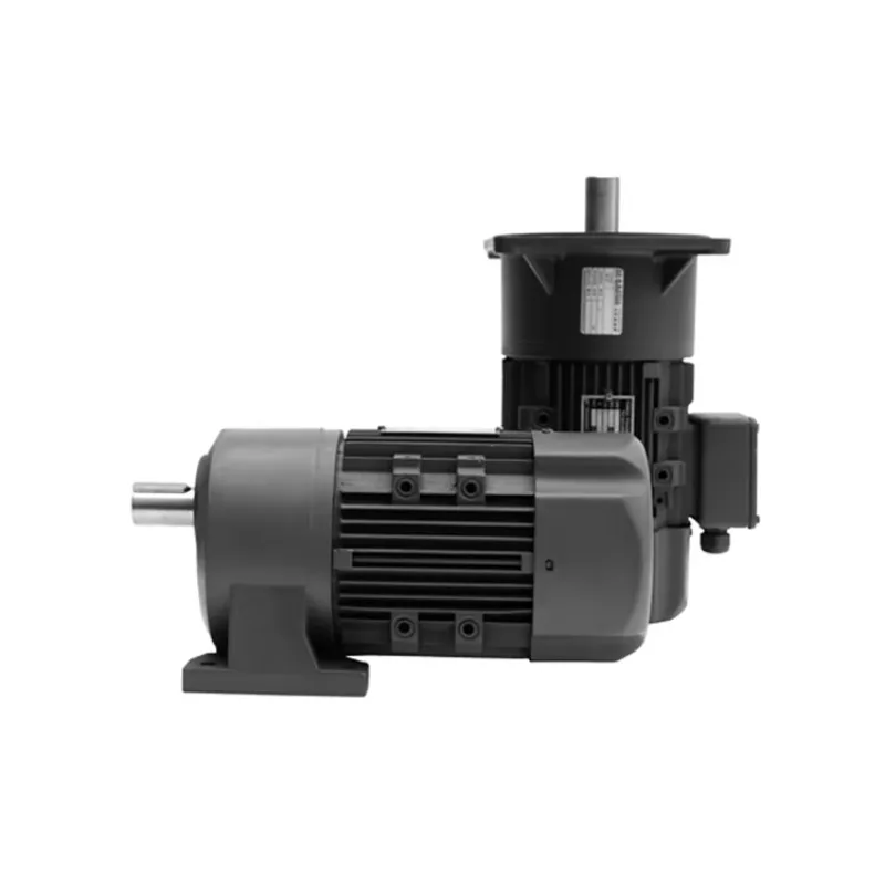 High Torque G Series Gearbox Electric Motor With Reduction Gear Helical Gear Reducers