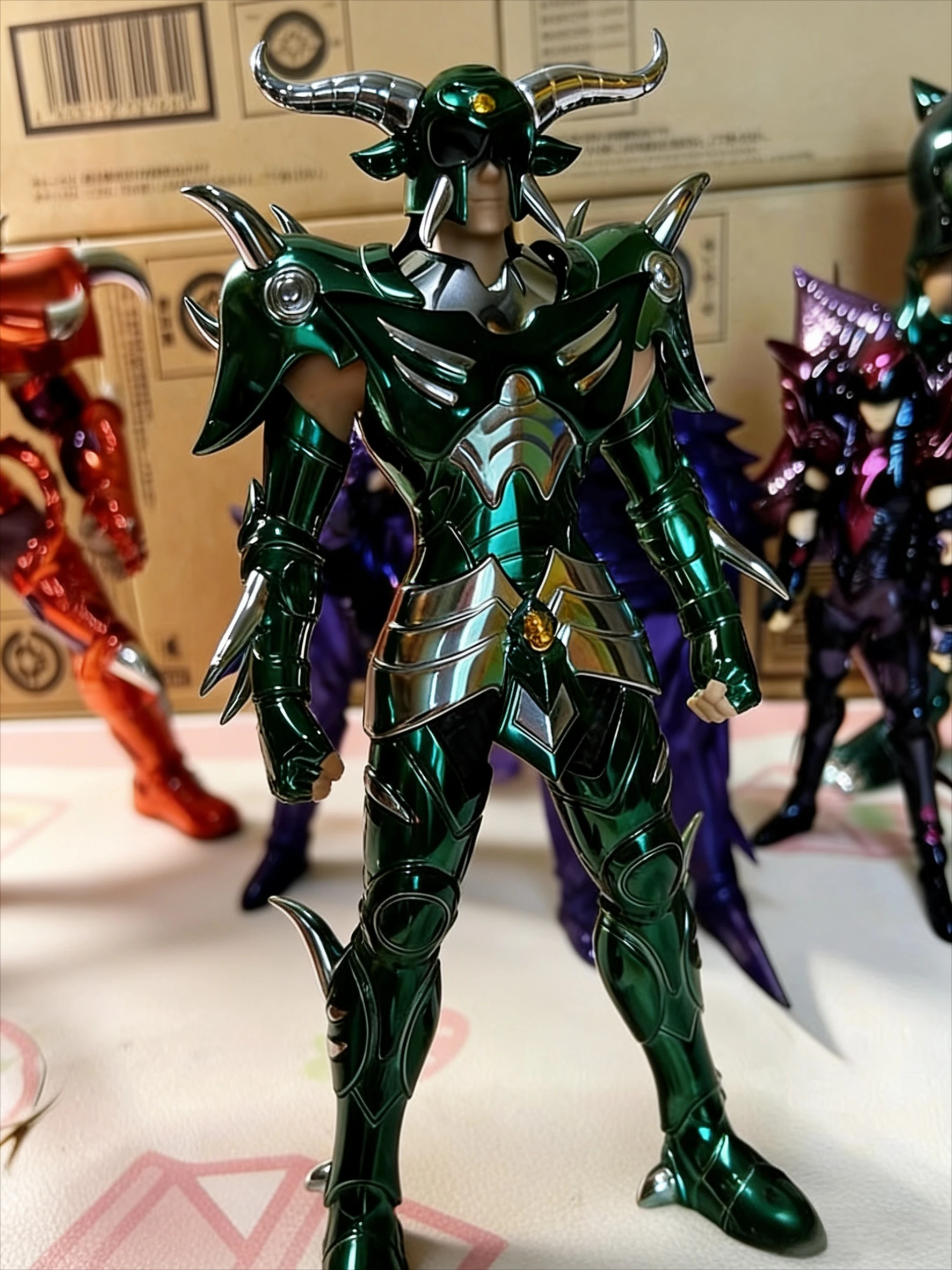 

Фигурка из смолы GK Saint Seiya Myth Cloth EX Минотавр Кондон, армия Гадеса, 108 призраков, Земля мертвых, Рыцари Зодиака, 22 см