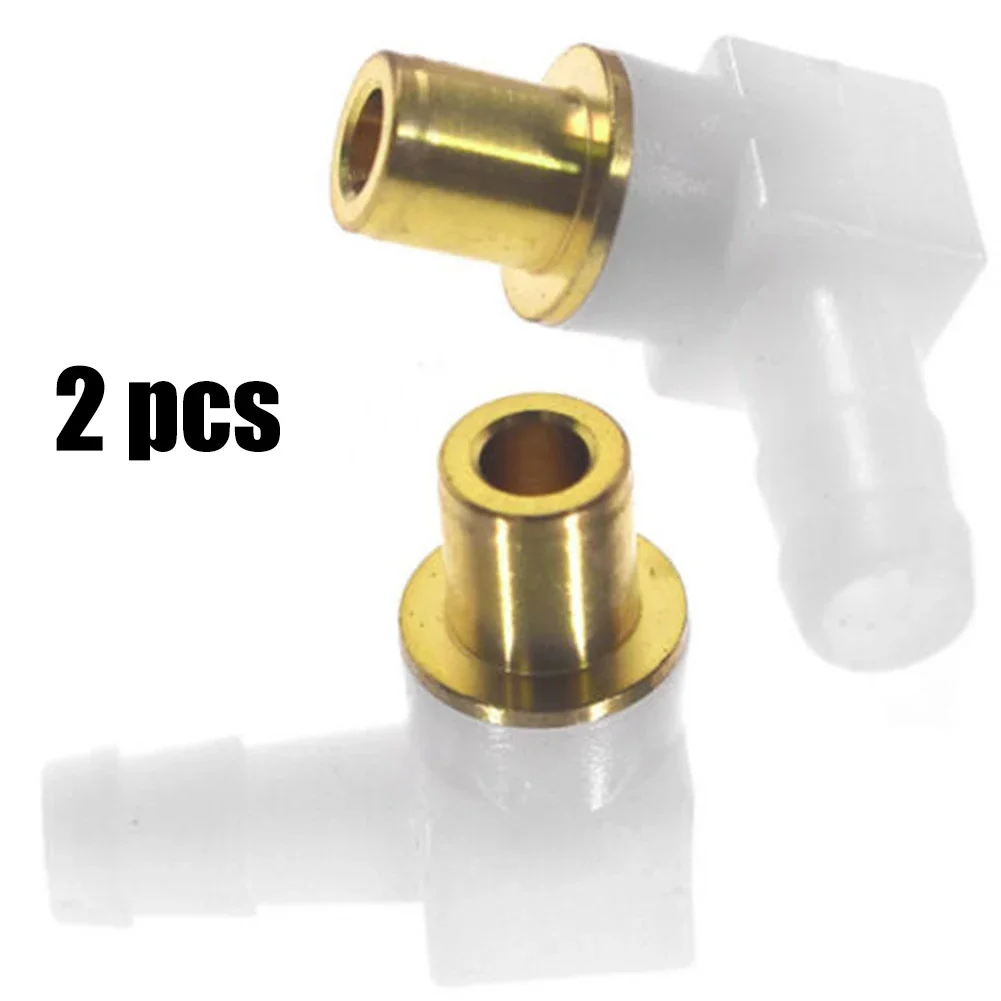 2 Pcs Fuel Elbow Connector Hose For Line Replace 692317 493496 494451 Plastic Part Replacement Repair Tool Garden