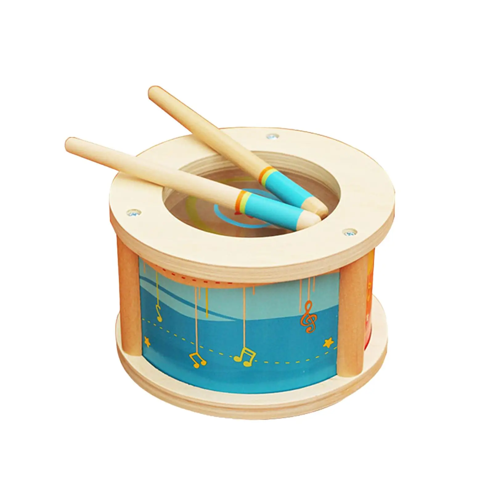 Kids Drum Educational Toy Percussion Instrument for Beginners Teens Kid