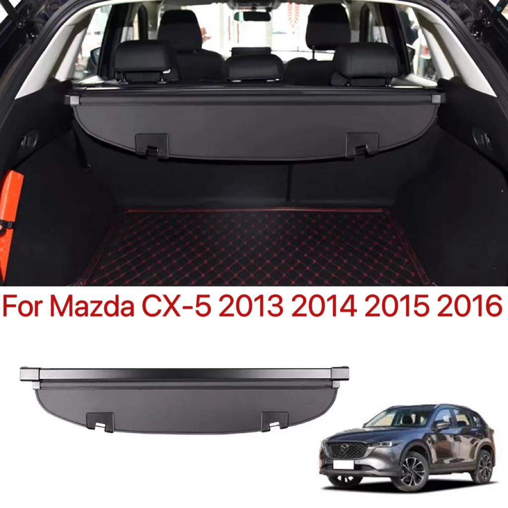 

Car Rear Trunk partition Cover Security Shade Shield Curtain Retractable Cargo Cover For Mazda CX-5 2013 2014 2015 2016