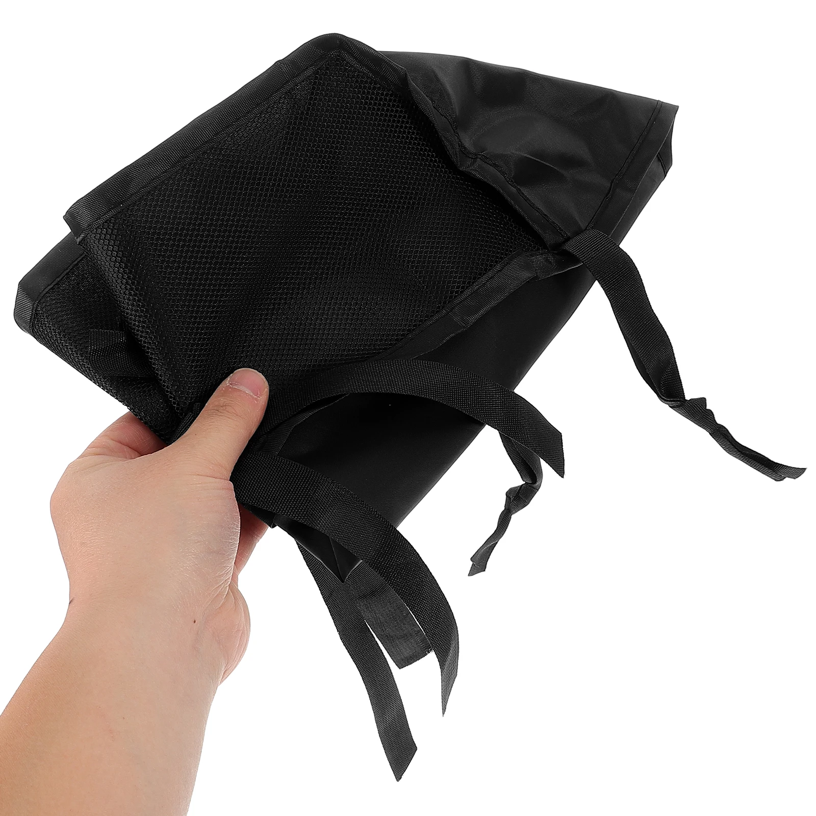 Cesta de armazenamento de carrinho leve, organizador inferior, saco universal, adequado para carrinho de bebê, portátil, reutilizável, carrinho de compras, carga