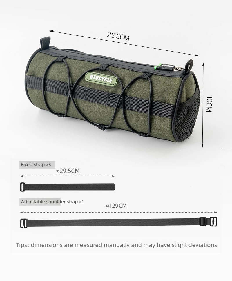 

2LWaterproof Bicycle Handlebar Bag Portable Cycling Frame Pannier Multifunctional Shoulder Bag for MTB Road Gravel Bike