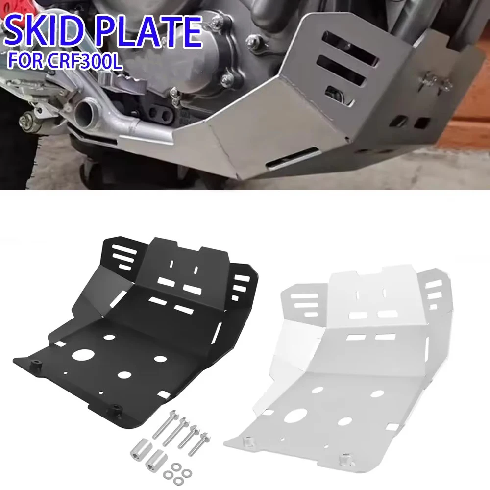 

CRF300L Motorcycle Skid Plate For Honda CRF300 L CRF 300 L 2021-2025 2024 2023 Lower Engine Protection Cover Chassis Guard Cover