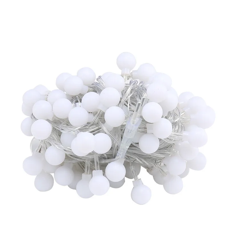 1.5M 3M Balls LED Fairy String Lights AA Battery Operated Wedding Party New Year Christmas Outdoor Home Room Garland Decoration