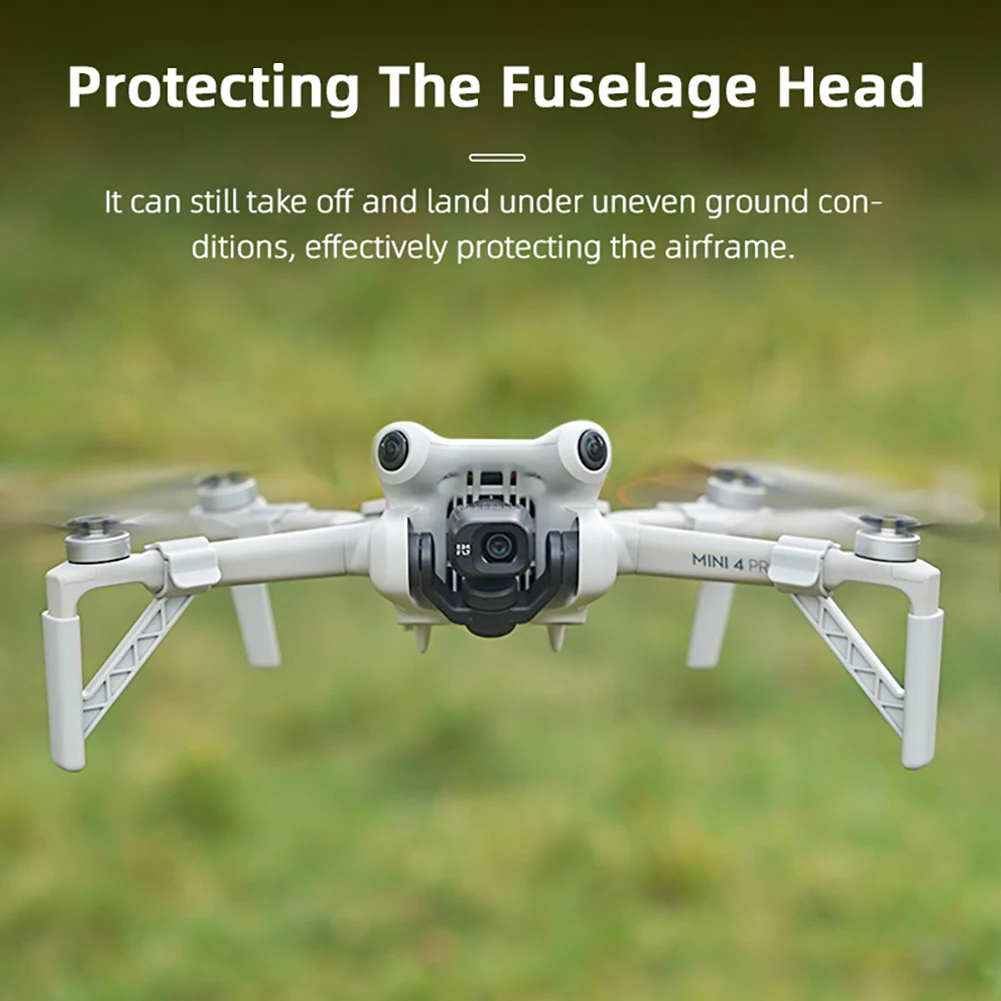 Drone Extensions Landing Gear Quick Release Heightened Extended Leg Drone Accessories Protector For DJI Mini 4 Pro Drones