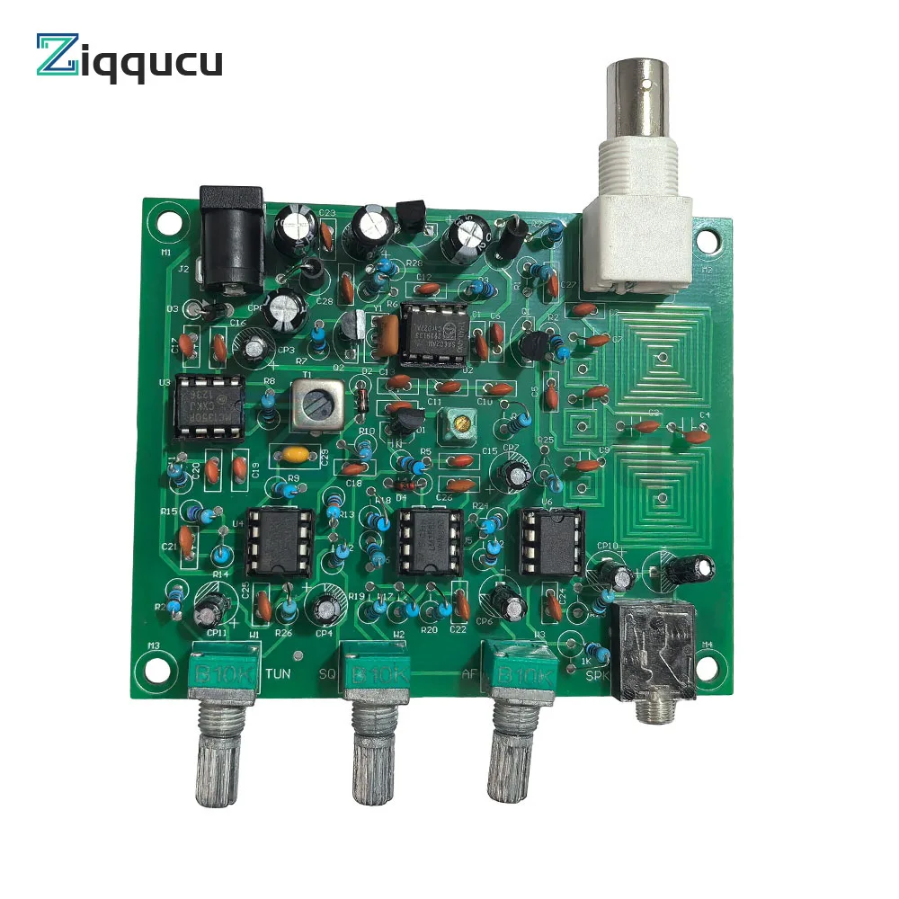 

118-136MHz Aviation Band Receiver Module DIY Kit - High Sensitivity AM Radio with AGC Circuit & Noise Cancellation