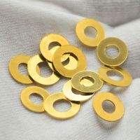 5/10PCS Brass Washer Copper Cushion Pad Metal Gasket Shim for Spyderco C10 Endura C11 For Spyderco C81 C85 C223 C158 C186 Knife