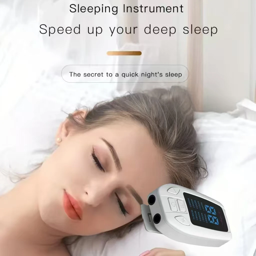 

Insomnia Anxiety Depression Vagus Nerve Stimulator CES Relief Sleep Device Neurofeedback Cranial
