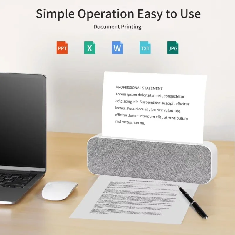 Stampante mobile per adesivi per telefoni cellulari con etichette termiche wireless