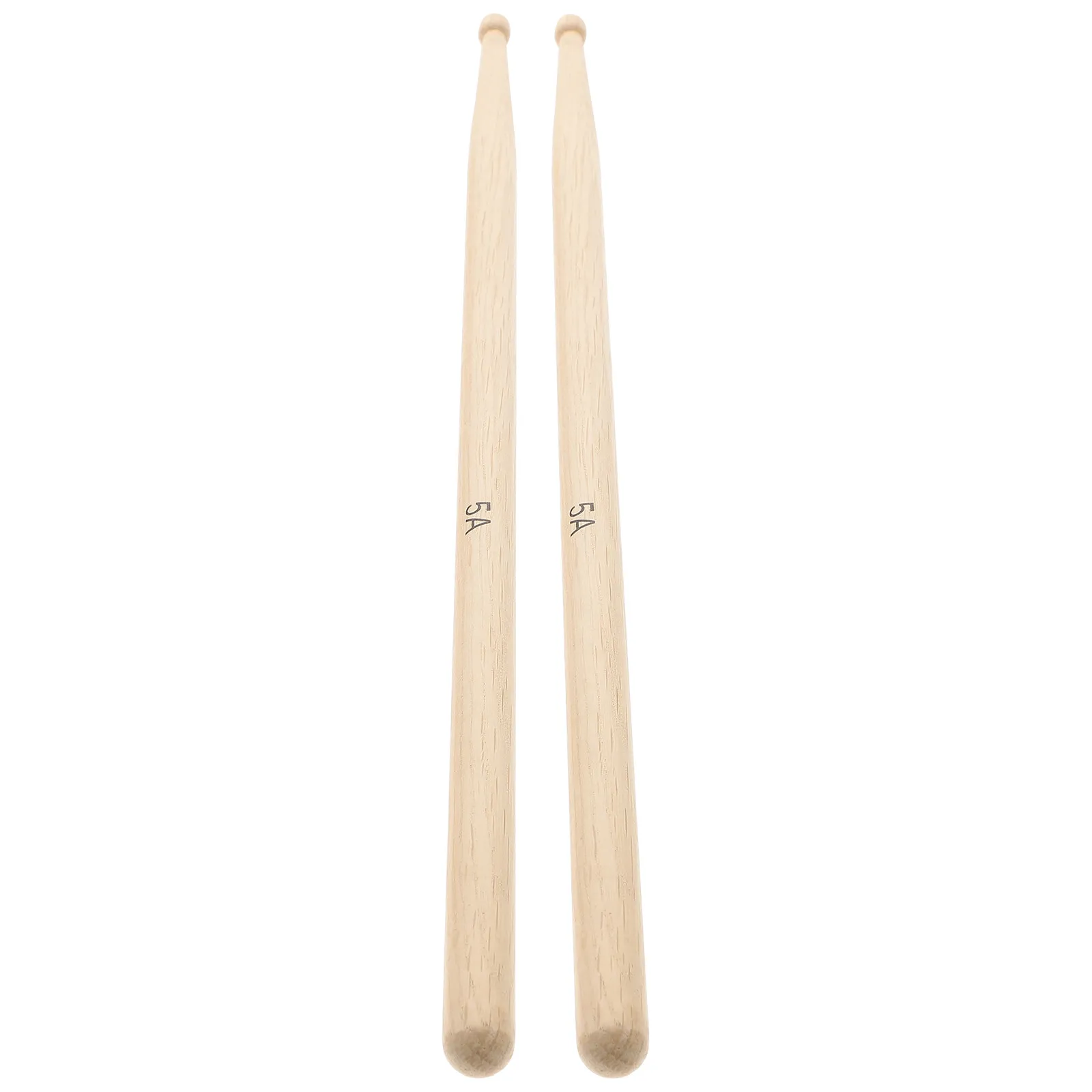 2Pcs Walnut Drumsticks Polished Non Slip Grip Reliable Wooden Sticks for Musical Instrument Drum Practice Drumstick Replacement