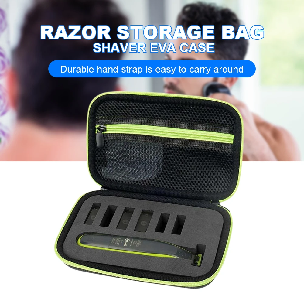 1pcs Electric Shaver Razor Box for Philips OneBlade QP2520 90/70 EVA Hard Case Trimmer Storage Bag Travel Carry Protective Bag