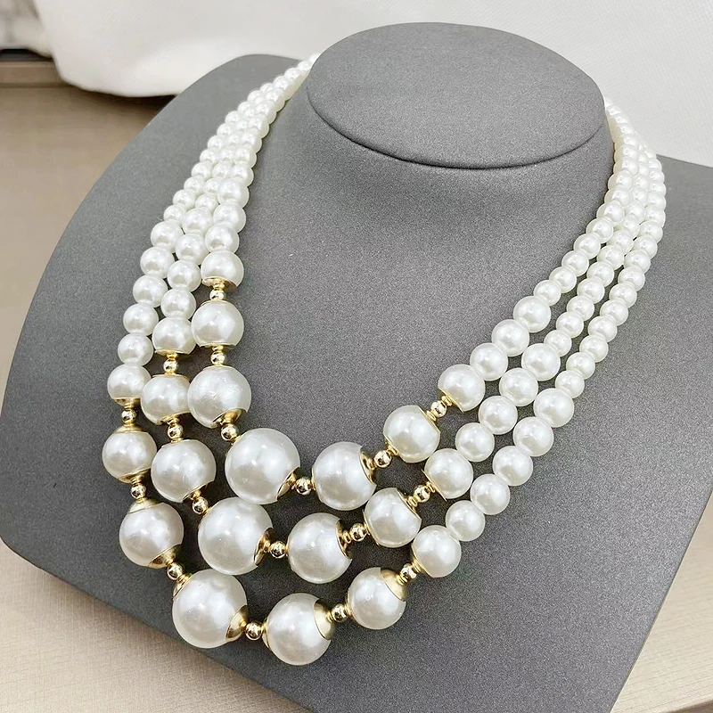 fnaf Piercing Beads Short Pearl Necklace 2 Rupee Items Clavicle Necklaces For Women Collares Para Mujer Dropshipping Center