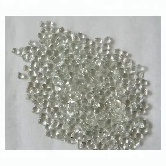 White Glass Granules crystal marbles