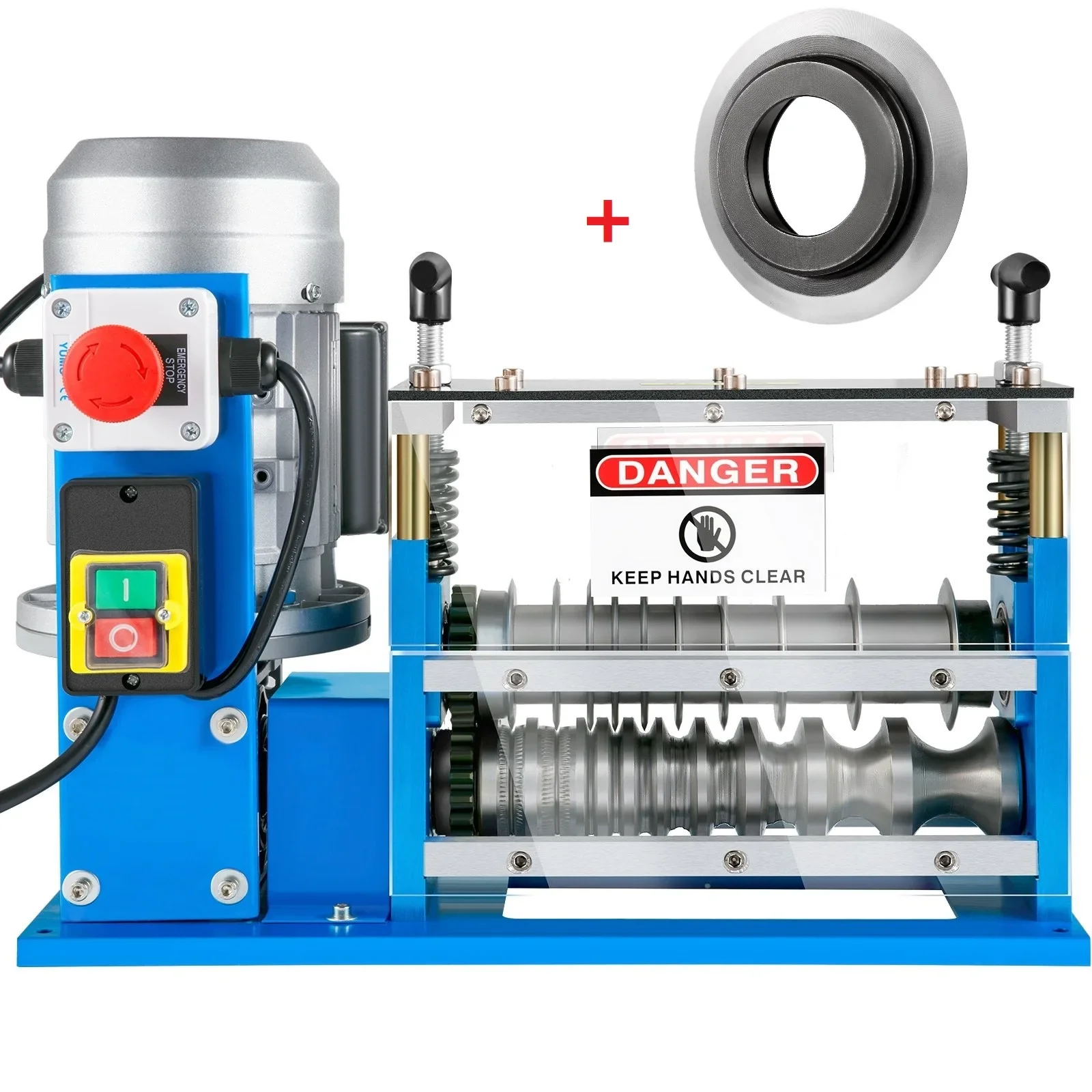 Wire Stripper Peeler For Cutting Different Recycling Copper And Aluminum Recovery 750W 1.5-38 mm Electric Wire Stripping Machine