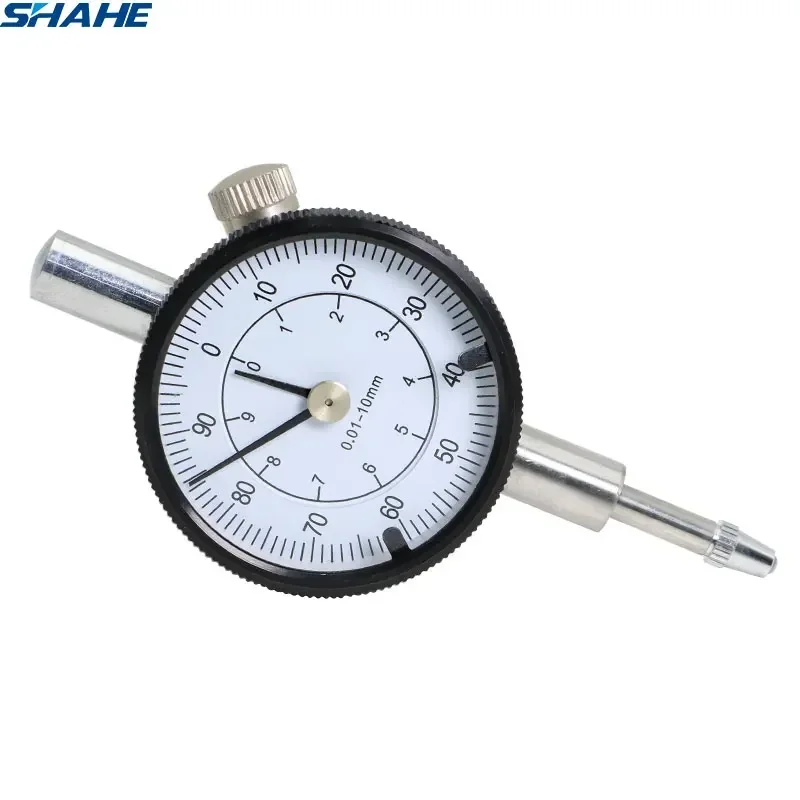 

SHAHE MINI Dial Indicator 0-10 mm DIal Indicator Gauge Hard Alloy Probe Measuring Instrument Tool Indicator Gauge