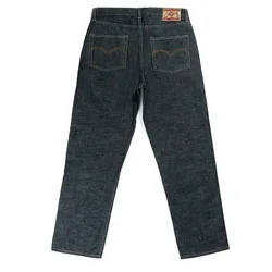 15oz Heavyweight Unwash Raw Denim Jeans for Men High Quality Red Selvedge Onewash Tapered Straight Pants American Vintage