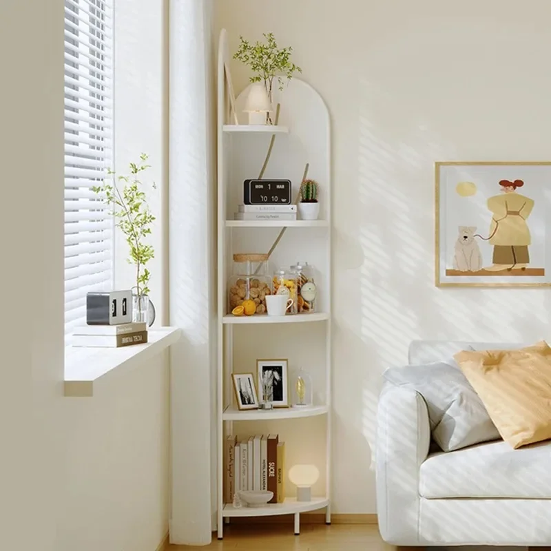 Plant Flower Display Stand Storage Wall Repisas Bedroom Shelves Wooden Corner Nordic Magazine Cabinet Estante Home Decorations