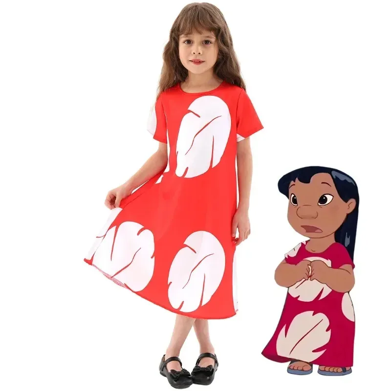 

2025 Halloween Cosplay Children's Day Performance Costume Lilo Cosplay Cos Costume Kindergarten Festival Party Performance Costu